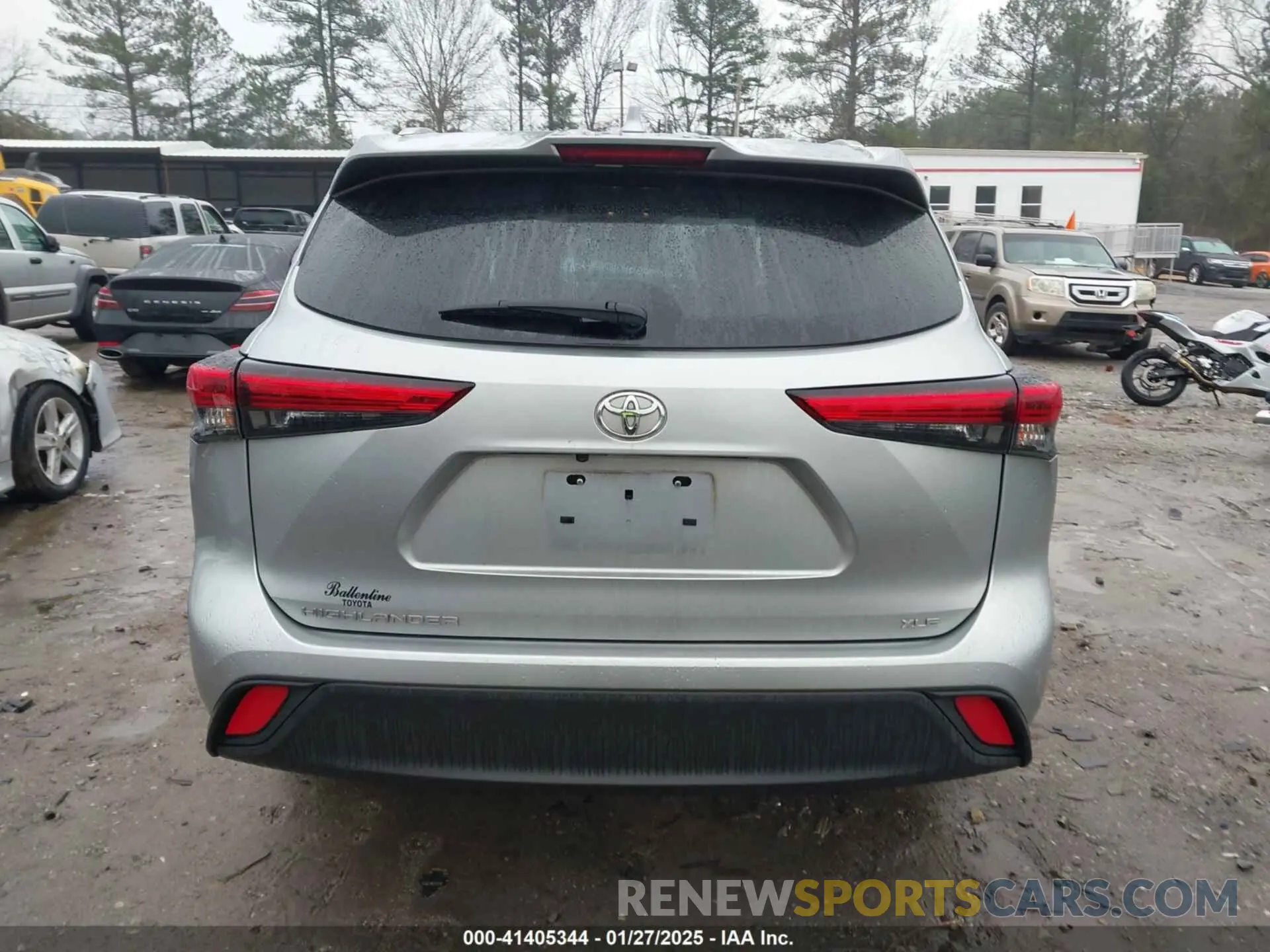 16 Photograph of a damaged car 5TDGZRAHXMS048881 TOYOTA HIGHLANDER 2021