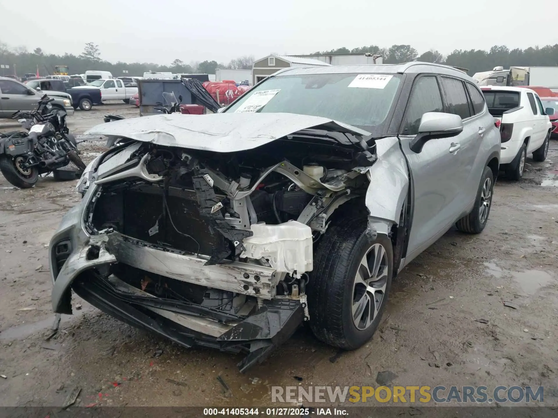 6 Photograph of a damaged car 5TDGZRAHXMS048881 TOYOTA HIGHLANDER 2021