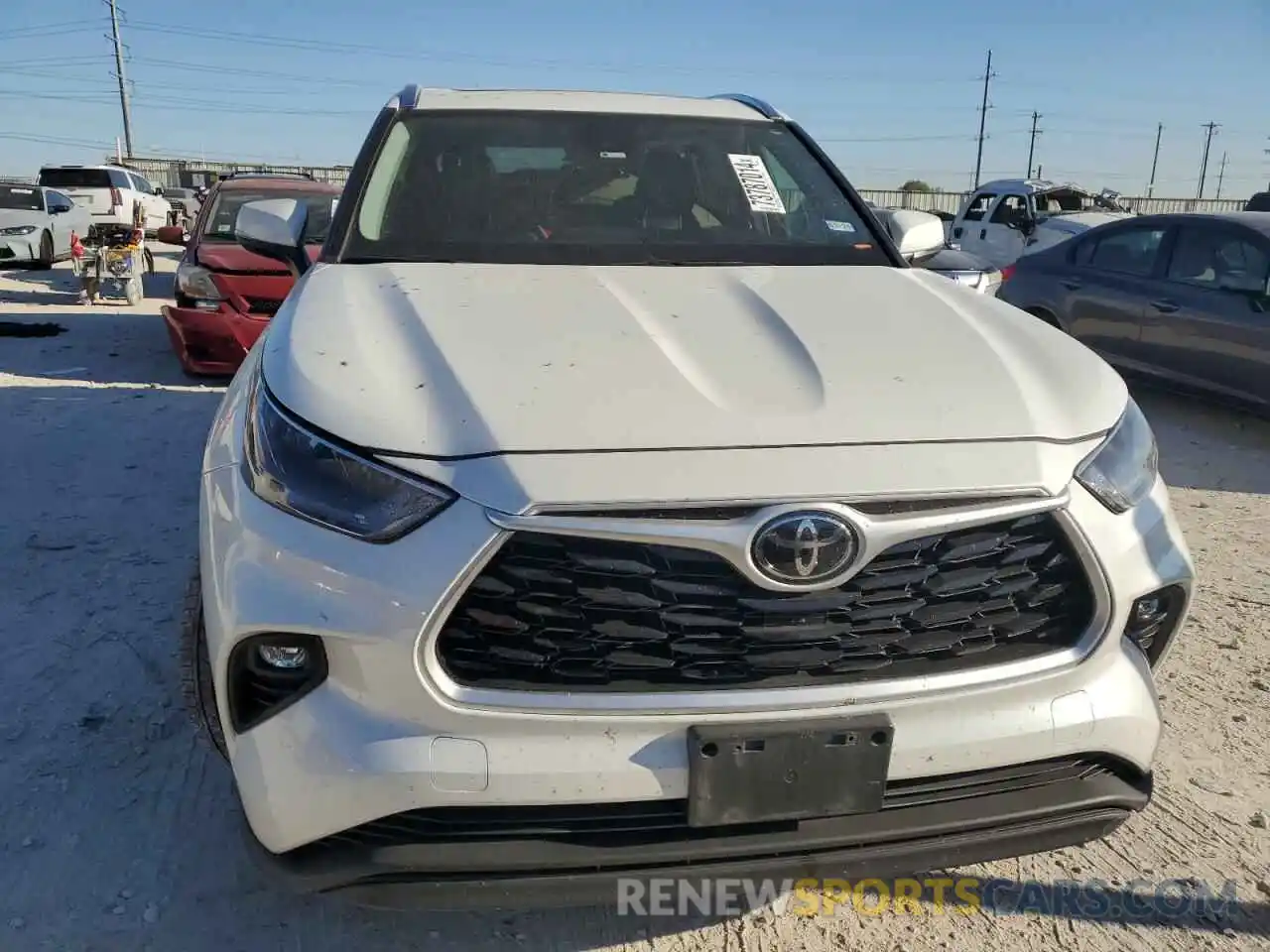 5 Photograph of a damaged car 5TDGZRAHXMS056270 TOYOTA HIGHLANDER 2021