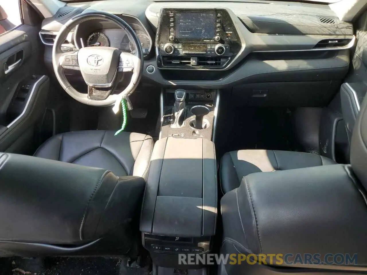 8 Photograph of a damaged car 5TDGZRAHXMS532114 TOYOTA HIGHLANDER 2021