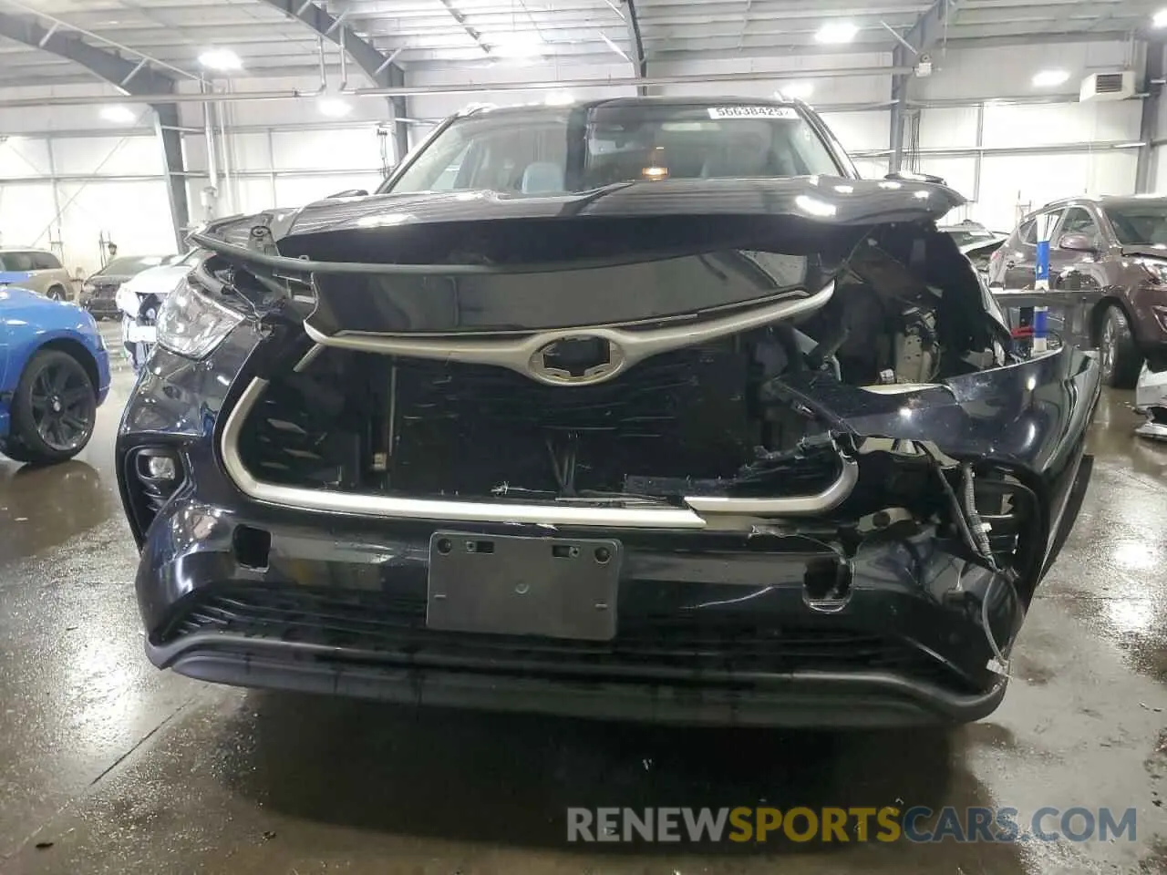 5 Photograph of a damaged car 5TDGZRBH0MS069270 TOYOTA HIGHLANDER 2021