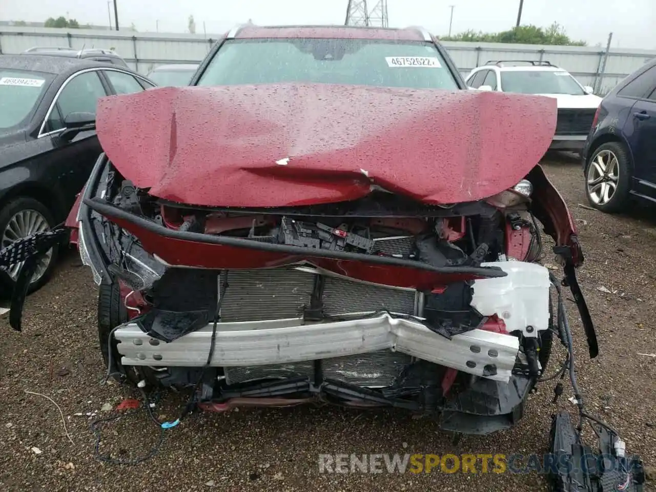 9 Photograph of a damaged car 5TDGZRBH0MS110013 TOYOTA HIGHLANDER 2021