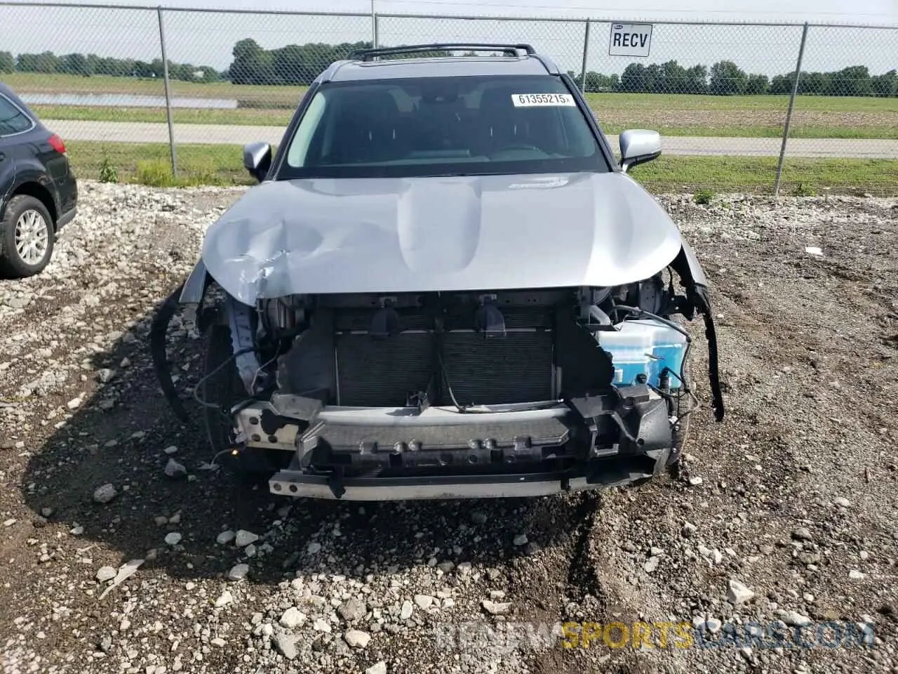 5 Photograph of a damaged car 5TDGZRBH0MS138927 TOYOTA HIGHLANDER 2021