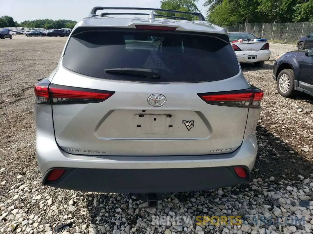 6 Photograph of a damaged car 5TDGZRBH0MS138927 TOYOTA HIGHLANDER 2021