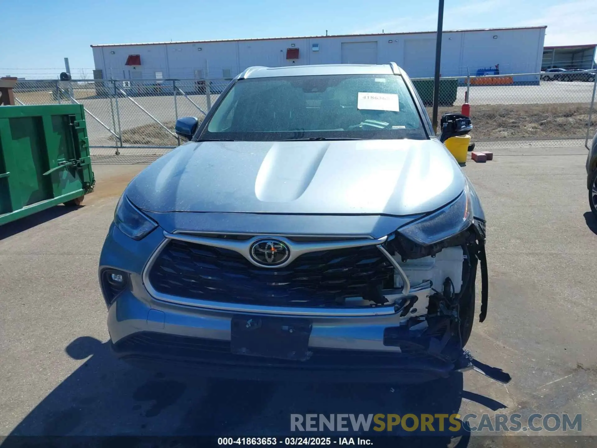 12 Photograph of a damaged car 5TDGZRBH0MS140046 TOYOTA HIGHLANDER 2021