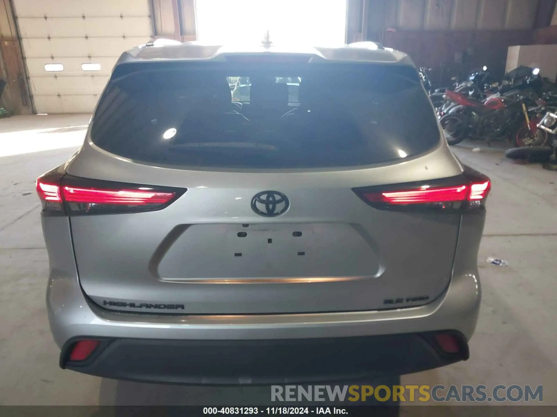 16 Photograph of a damaged car 5TDGZRBH0MS147420 TOYOTA HIGHLANDER 2021