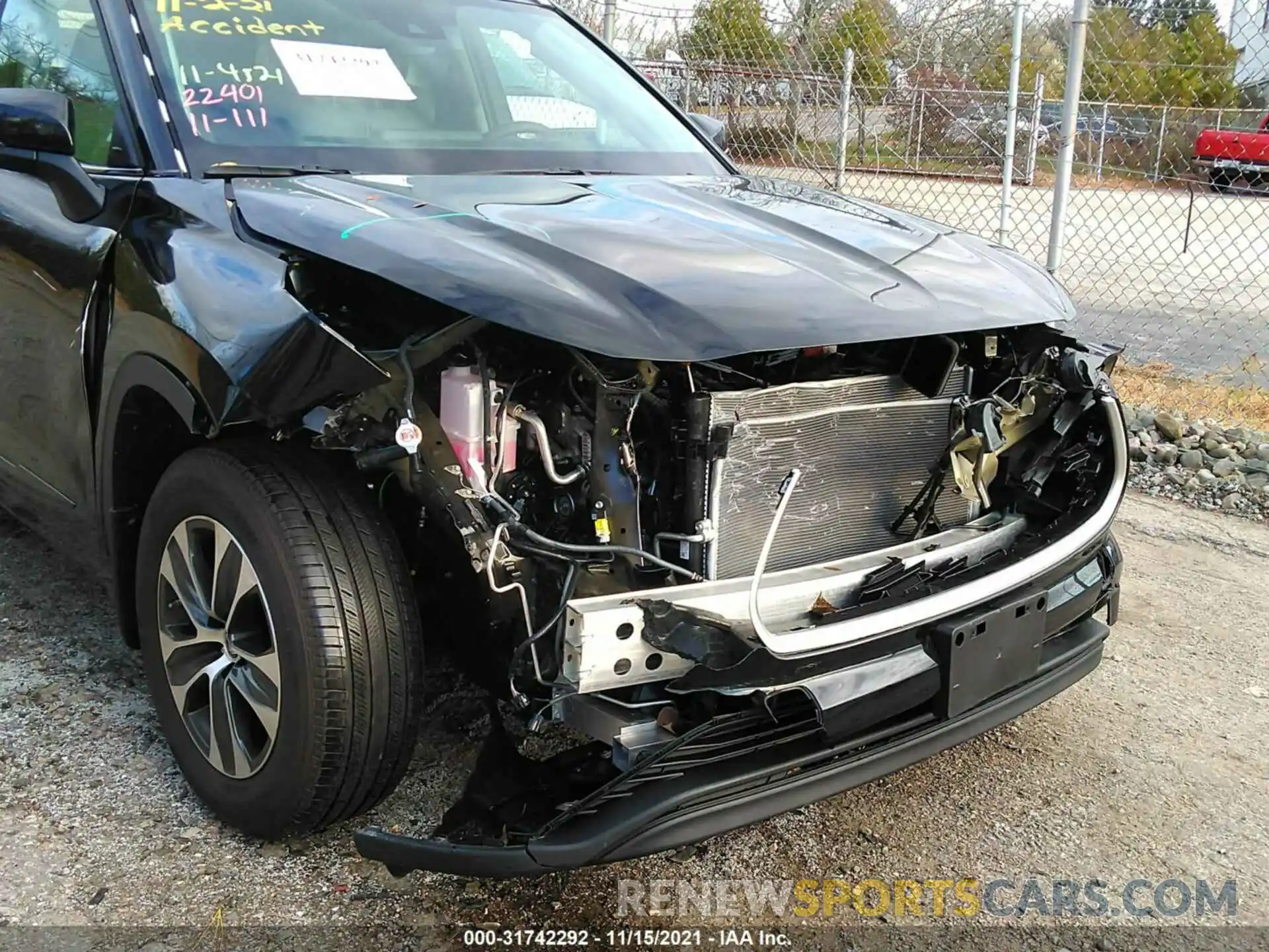 6 Photograph of a damaged car 5TDGZRBH0MS555495 TOYOTA HIGHLANDER 2021