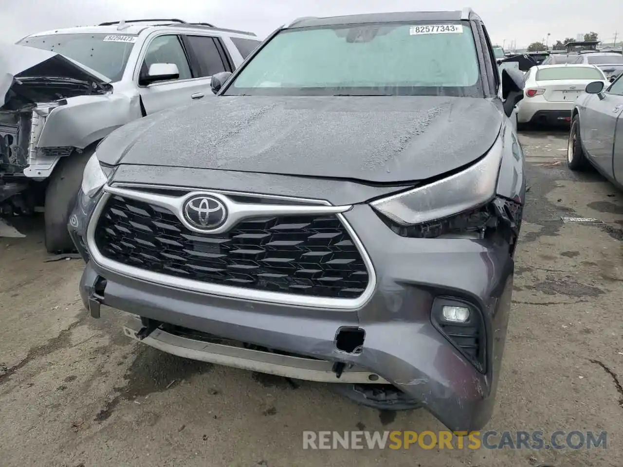 5 Photograph of a damaged car 5TDGZRBH1MS066068 TOYOTA HIGHLANDER 2021