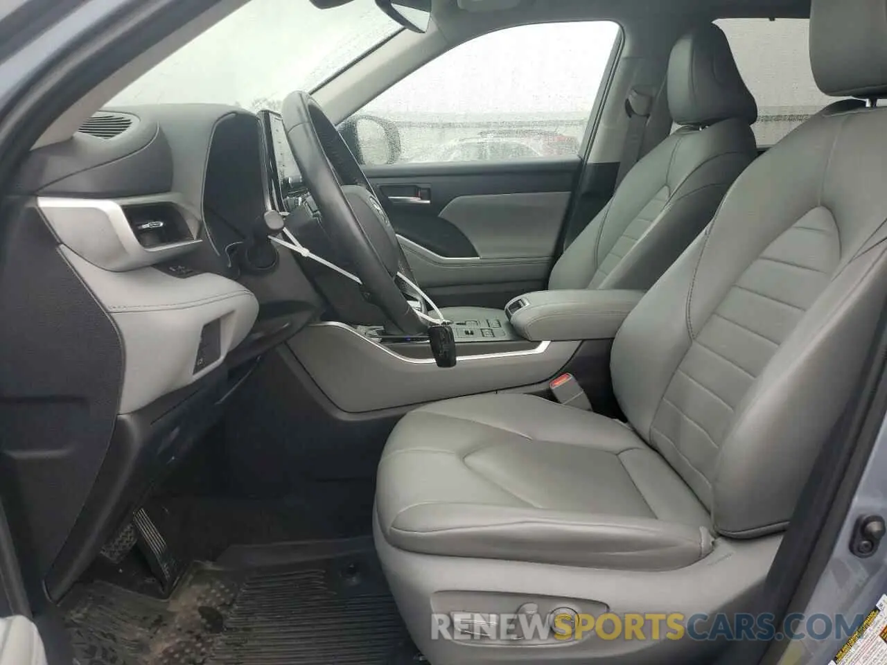 7 Photograph of a damaged car 5TDGZRBH1MS135745 TOYOTA HIGHLANDER 2021