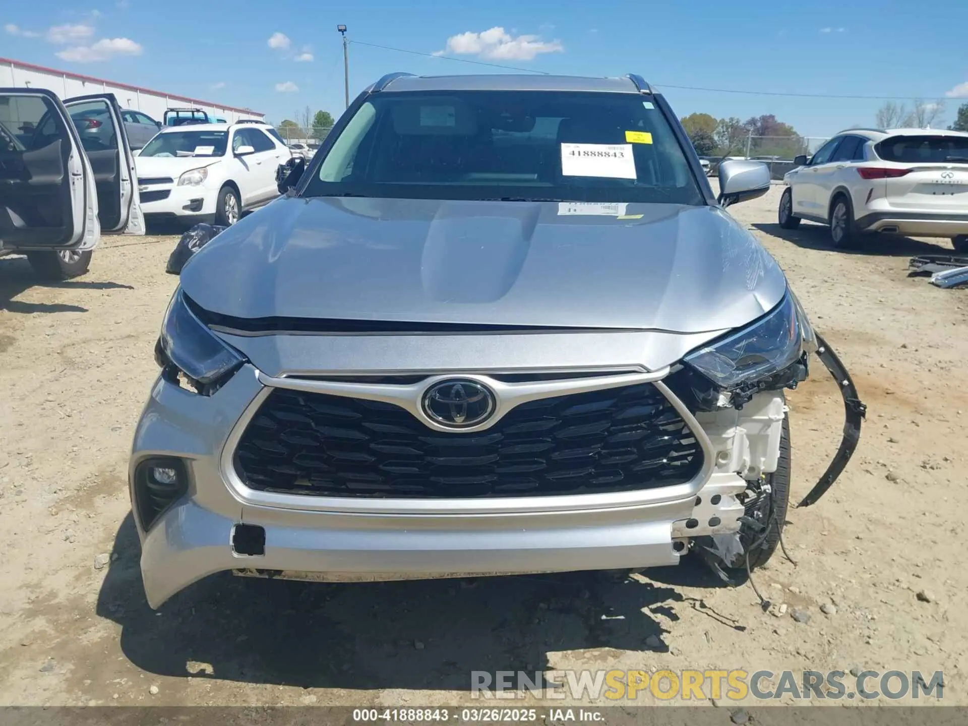 12 Photograph of a damaged car 5TDGZRBH1MS526460 TOYOTA HIGHLANDER 2021