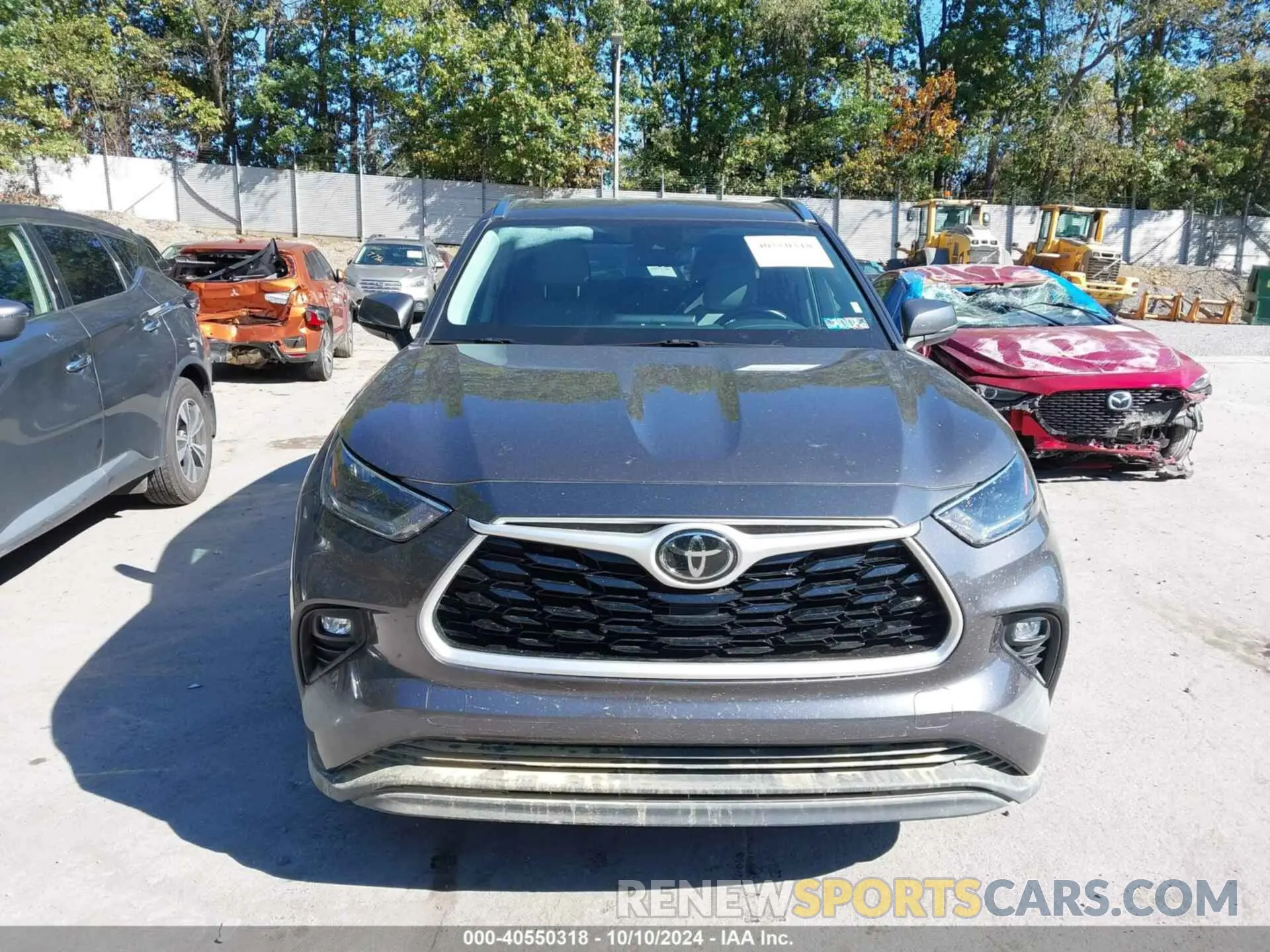 13 Photograph of a damaged car 5TDGZRBH1MS530069 TOYOTA HIGHLANDER 2021