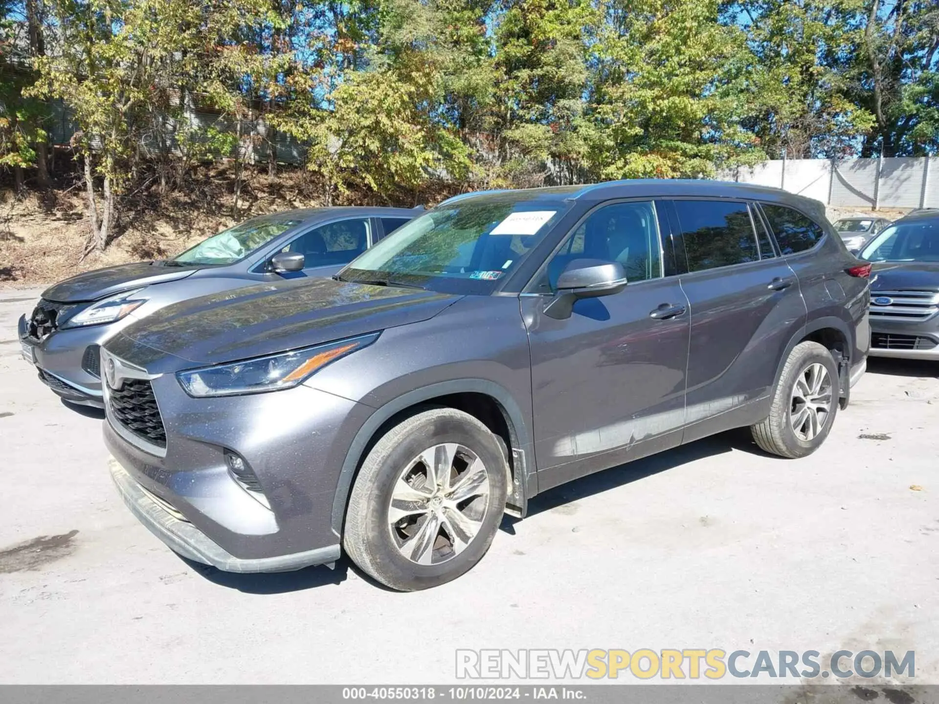 2 Photograph of a damaged car 5TDGZRBH1MS530069 TOYOTA HIGHLANDER 2021