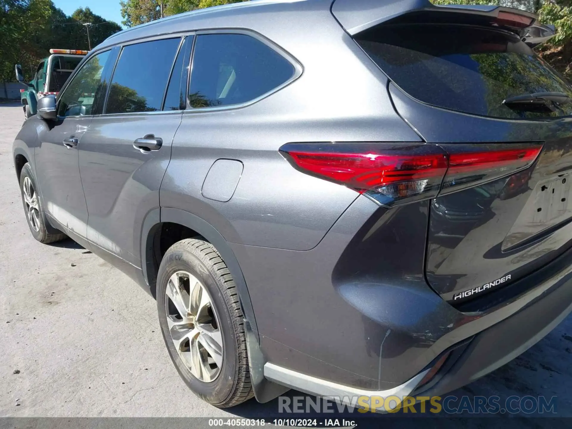 20 Photograph of a damaged car 5TDGZRBH1MS530069 TOYOTA HIGHLANDER 2021