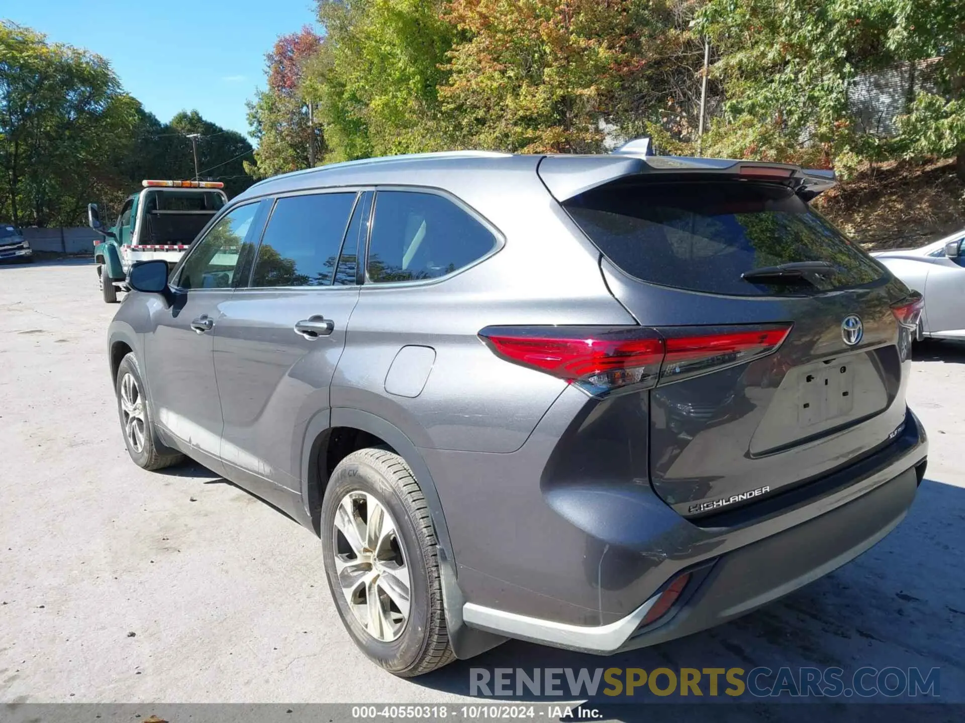 3 Photograph of a damaged car 5TDGZRBH1MS530069 TOYOTA HIGHLANDER 2021