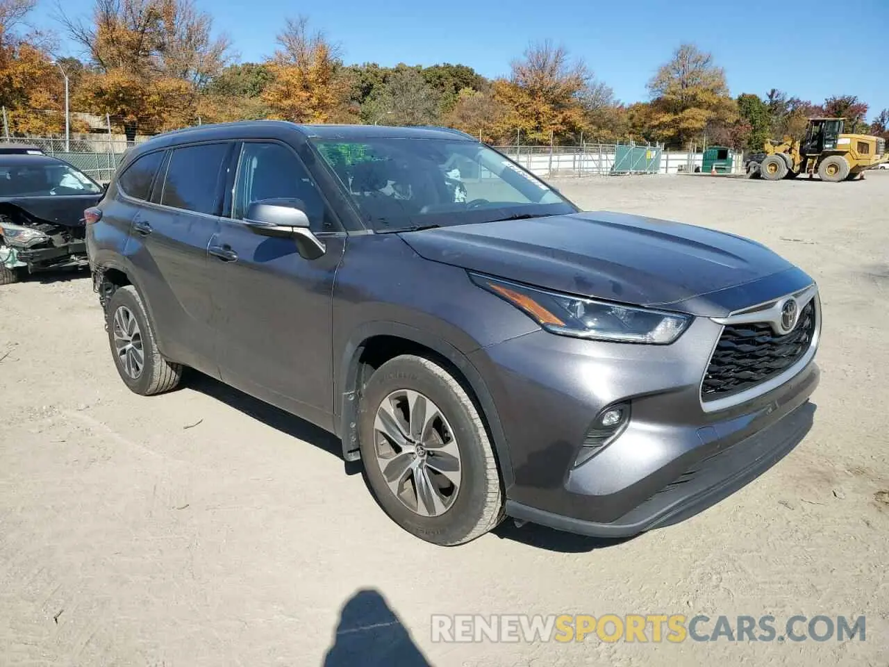 4 Photograph of a damaged car 5TDGZRBH1MS540049 TOYOTA HIGHLANDER 2021