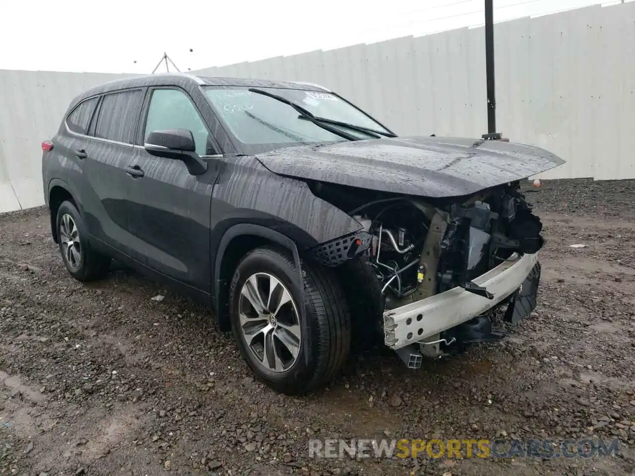 4 Photograph of a damaged car 5TDGZRBH2MS069822 TOYOTA HIGHLANDER 2021