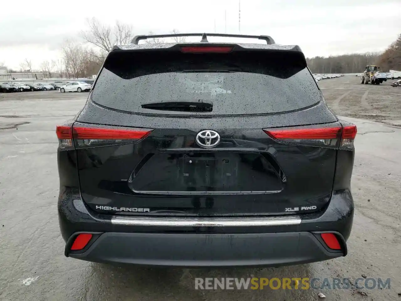 6 Photograph of a damaged car 5TDGZRBH2MS091643 TOYOTA HIGHLANDER 2021