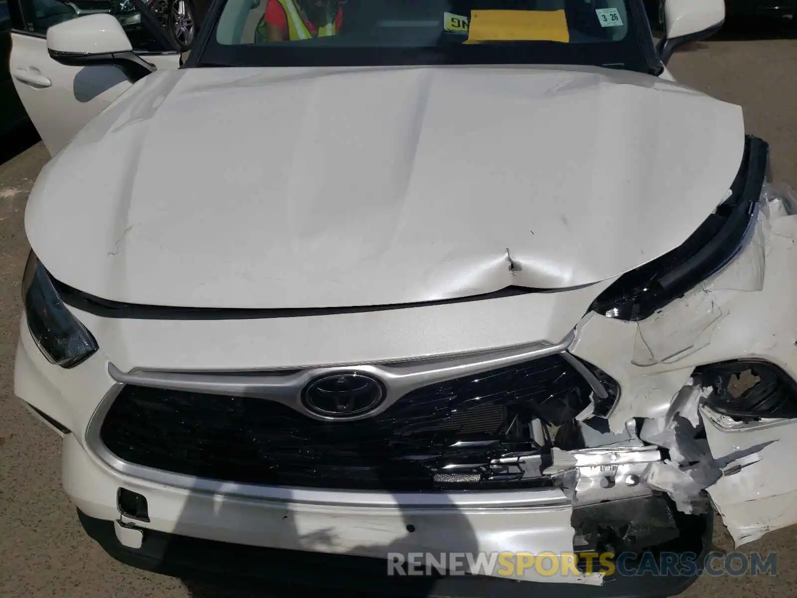 7 Photograph of a damaged car 5TDGZRBH2MS101331 TOYOTA HIGHLANDER 2021