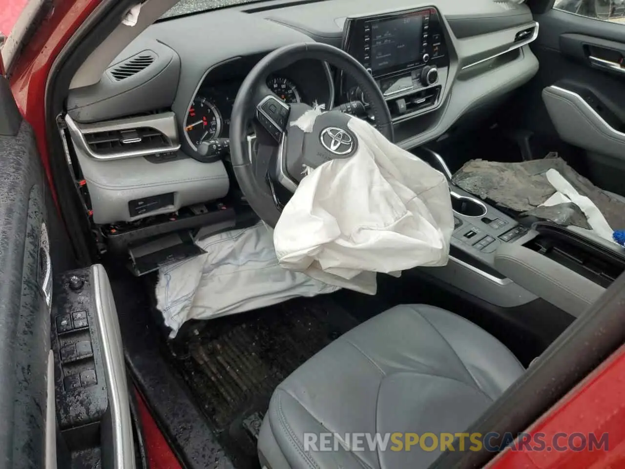 8 Photograph of a damaged car 5TDGZRBH2MS529173 TOYOTA HIGHLANDER 2021