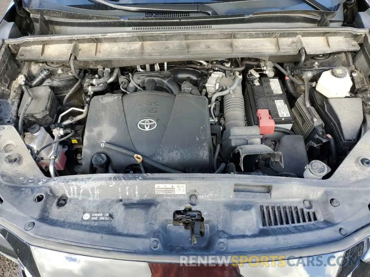 12 Photograph of a damaged car 5TDGZRBH2MS543381 TOYOTA HIGHLANDER 2021