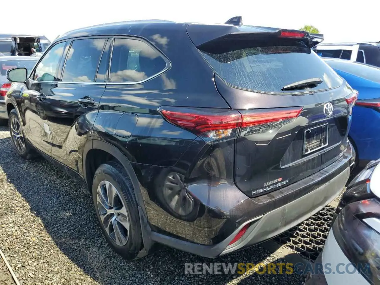 6 Photograph of a damaged car 5TDGZRBH3MS110166 TOYOTA HIGHLANDER 2021