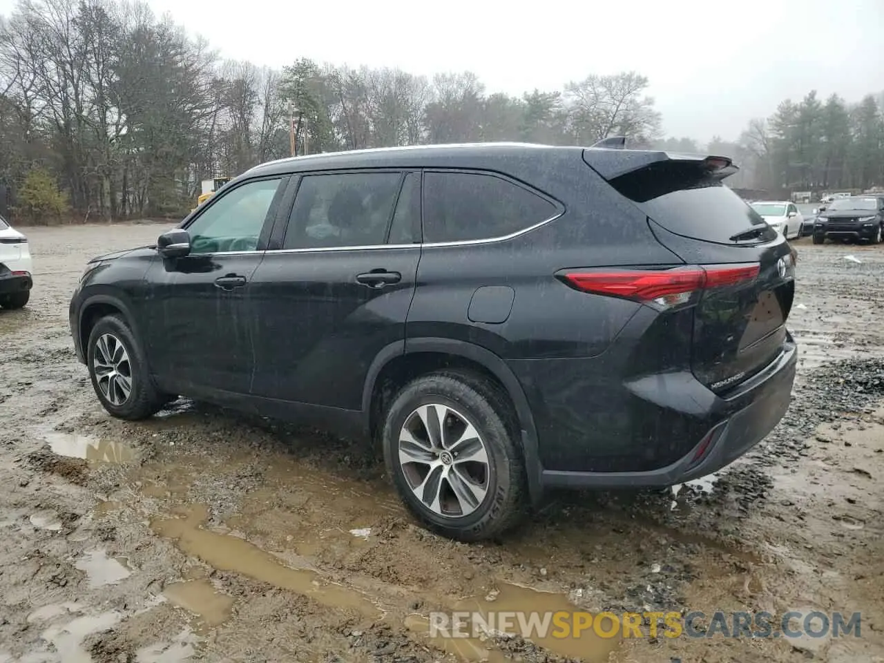 2 Photograph of a damaged car 5TDGZRBH3MS126805 TOYOTA HIGHLANDER 2021