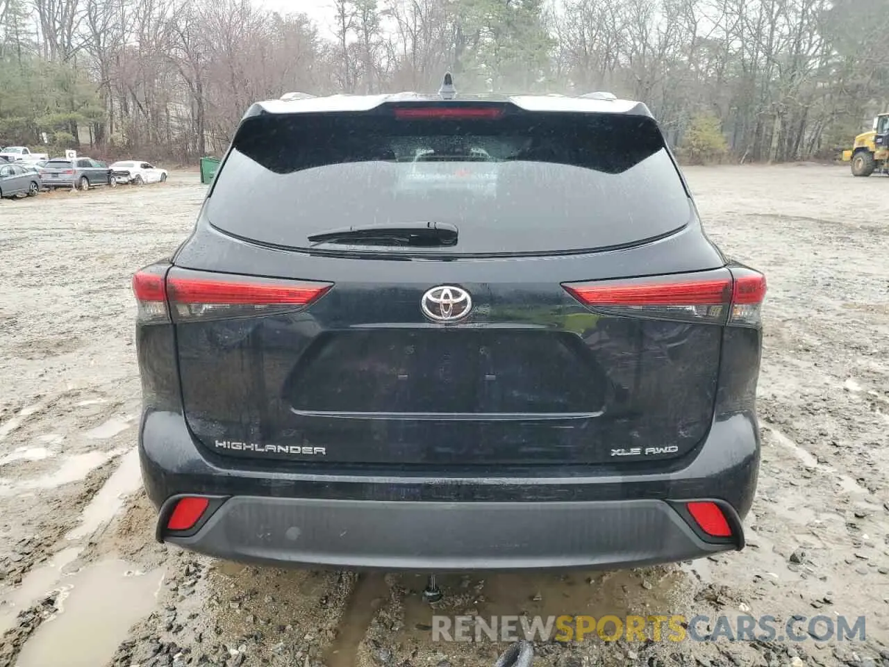 6 Photograph of a damaged car 5TDGZRBH3MS126805 TOYOTA HIGHLANDER 2021
