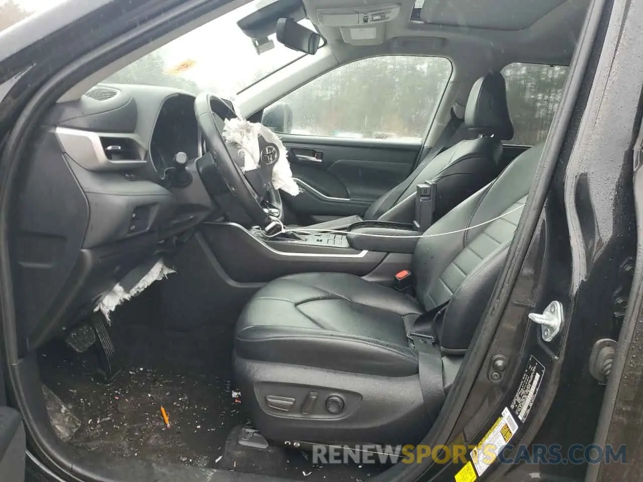 7 Photograph of a damaged car 5TDGZRBH3MS126805 TOYOTA HIGHLANDER 2021