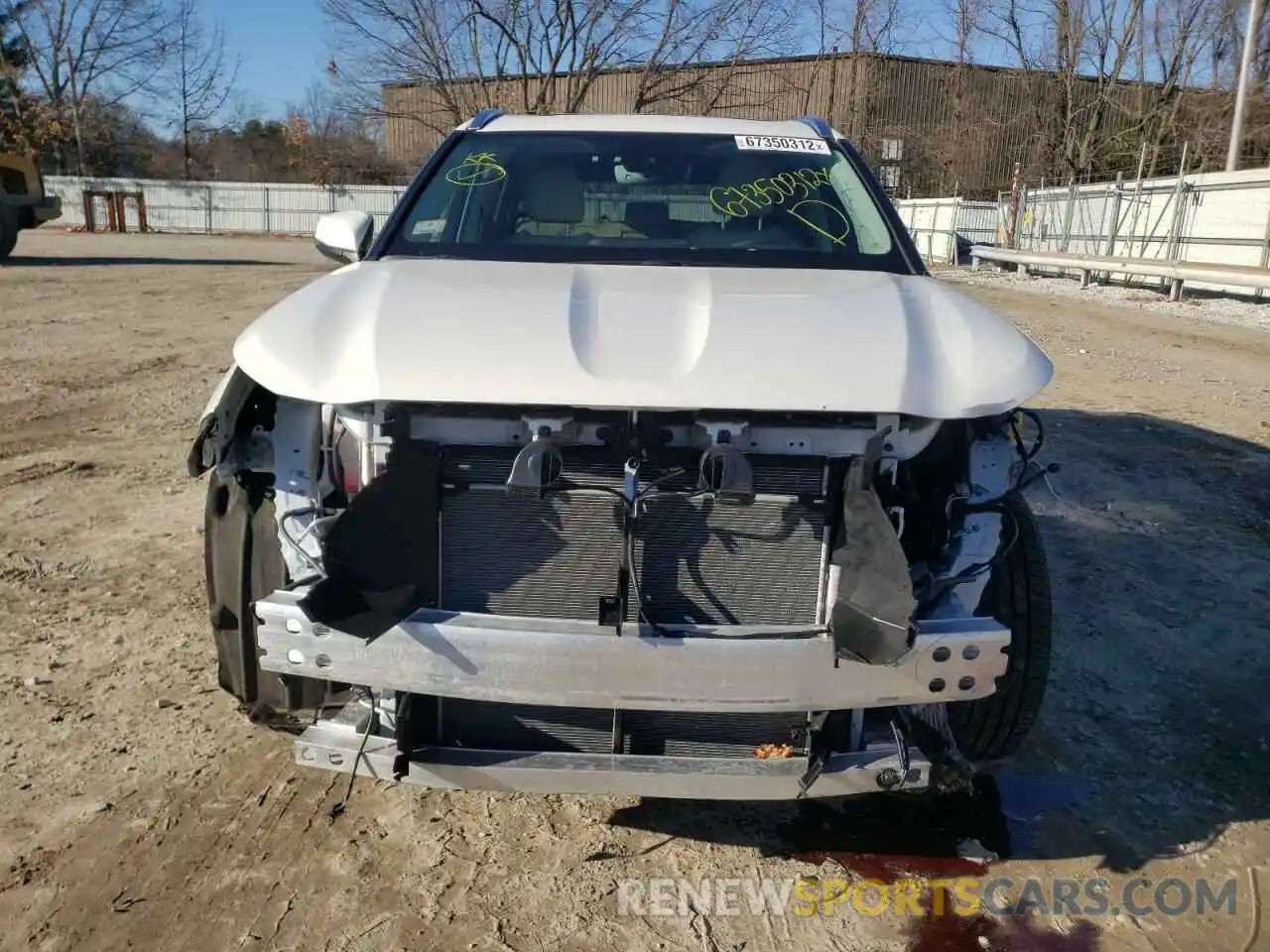 5 Photograph of a damaged car 5TDGZRBH3MS130854 TOYOTA HIGHLANDER 2021