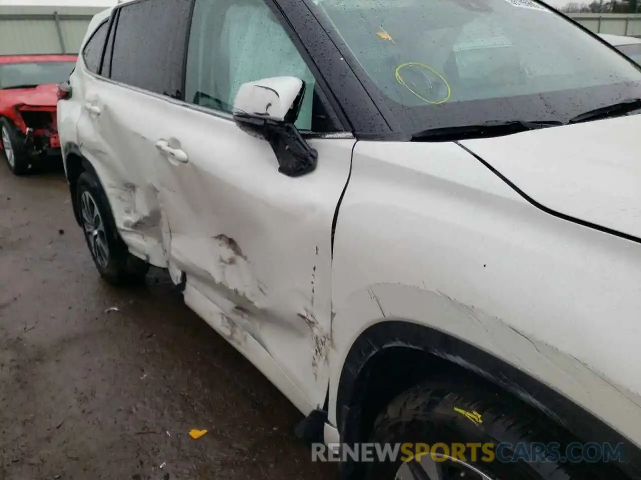 9 Photograph of a damaged car 5TDGZRBH3MS527464 TOYOTA HIGHLANDER 2021