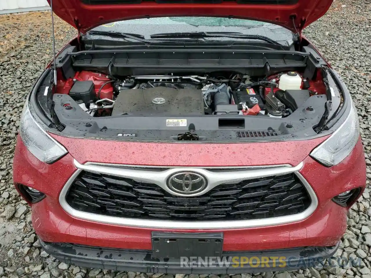 7 Photograph of a damaged car 5TDGZRBH3MS528291 TOYOTA HIGHLANDER 2021