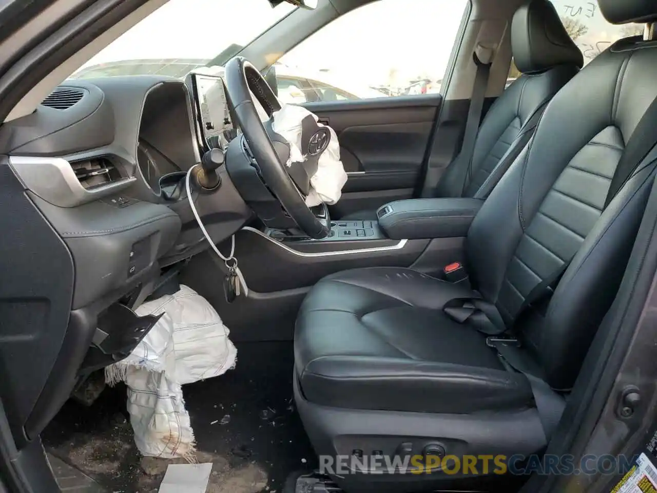 7 Photograph of a damaged car 5TDGZRBH3MS536049 TOYOTA HIGHLANDER 2021