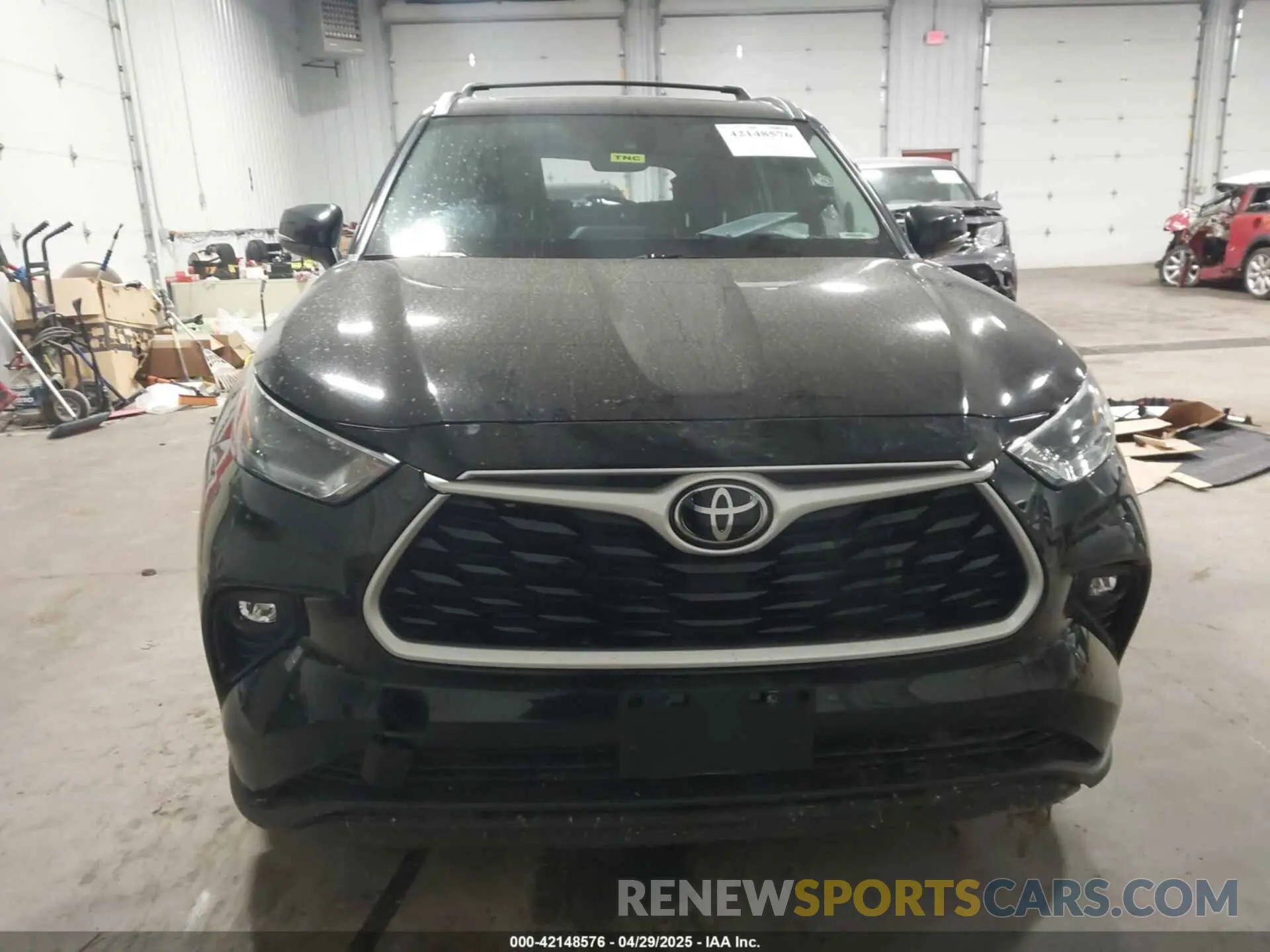 12 Photograph of a damaged car 5TDGZRBH3MS548427 TOYOTA HIGHLANDER 2021