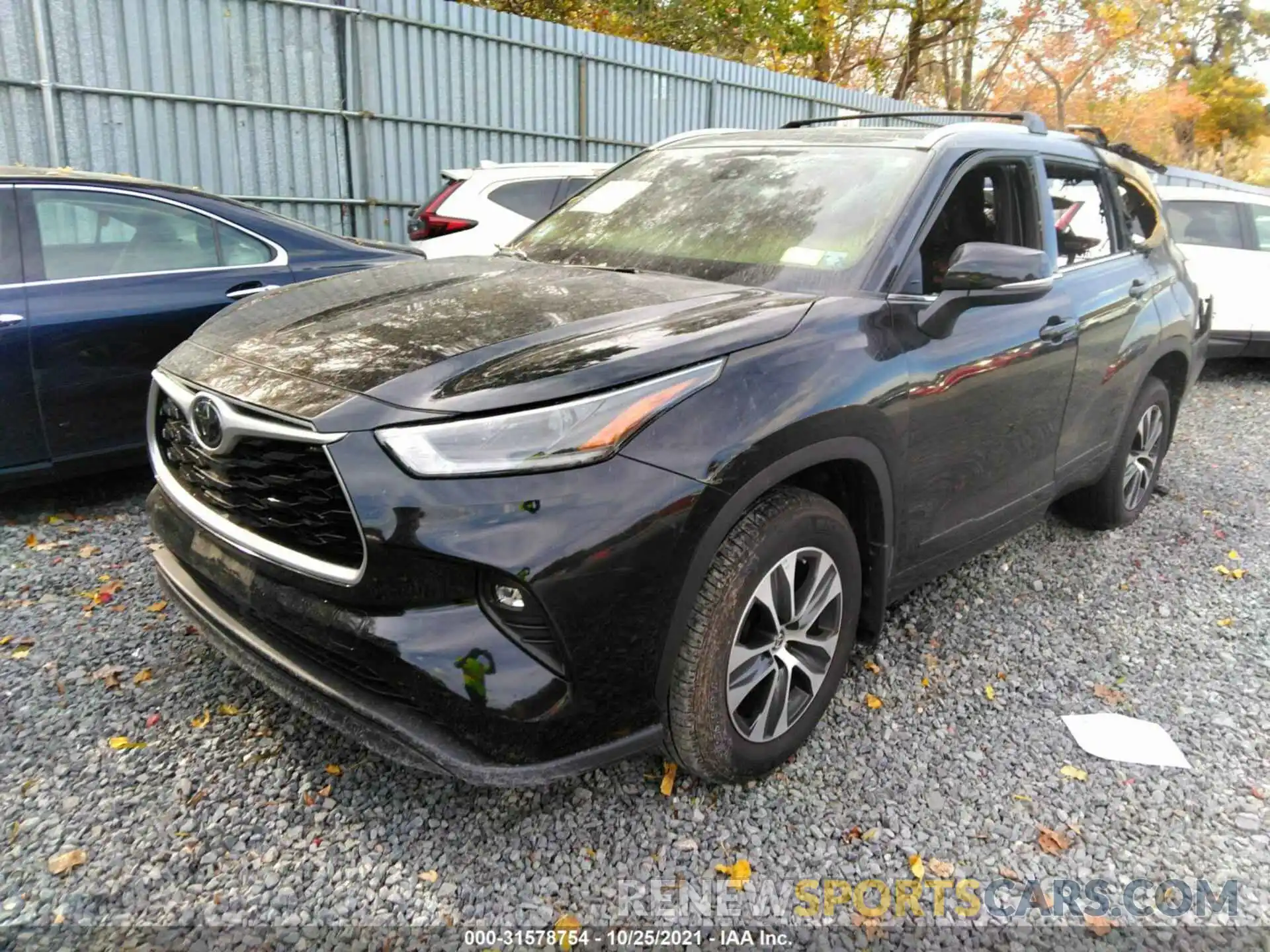 2 Photograph of a damaged car 5TDGZRBH4MS064668 TOYOTA HIGHLANDER 2021