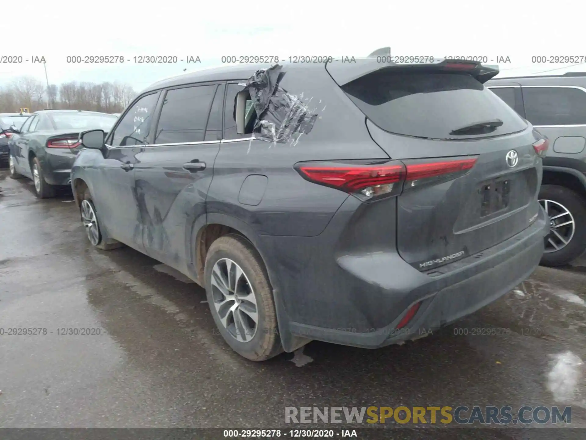 3 Photograph of a damaged car 5TDGZRBH4MS524718 TOYOTA HIGHLANDER 2021