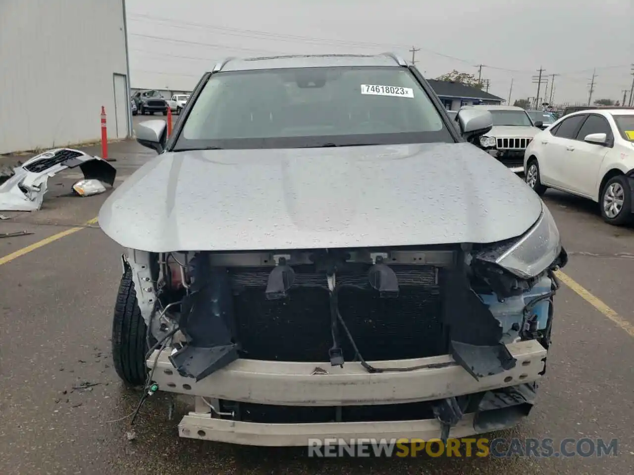 5 Photograph of a damaged car 5TDGZRBH4MS525688 TOYOTA HIGHLANDER 2021