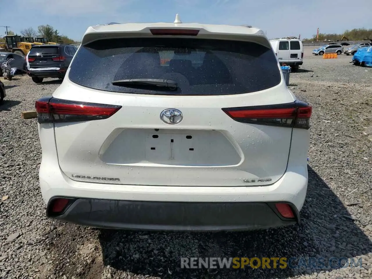 6 Photograph of a damaged car 5TDGZRBH4MS526713 TOYOTA HIGHLANDER 2021