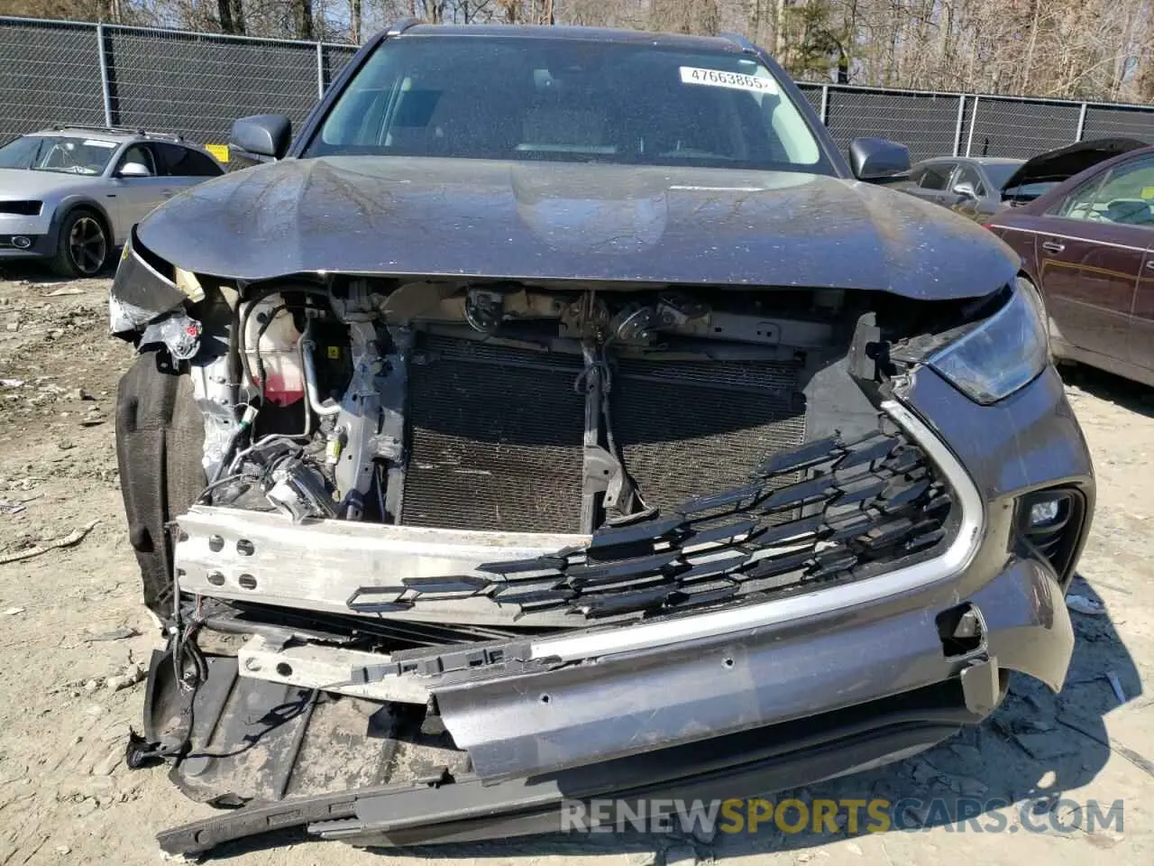 5 Photograph of a damaged car 5TDGZRBH4MS528011 TOYOTA HIGHLANDER 2021