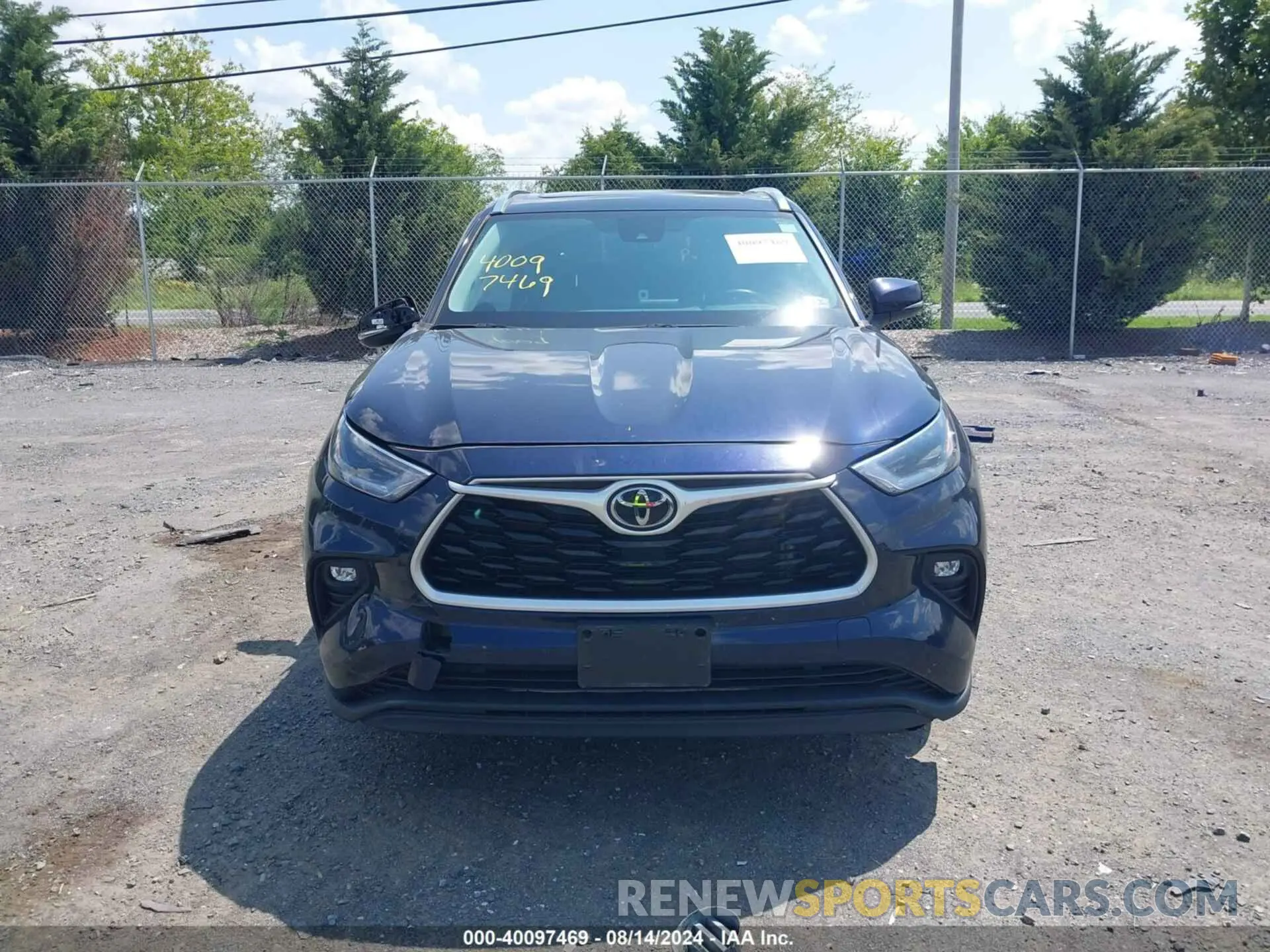 12 Photograph of a damaged car 5TDGZRBH4MS555211 TOYOTA HIGHLANDER 2021