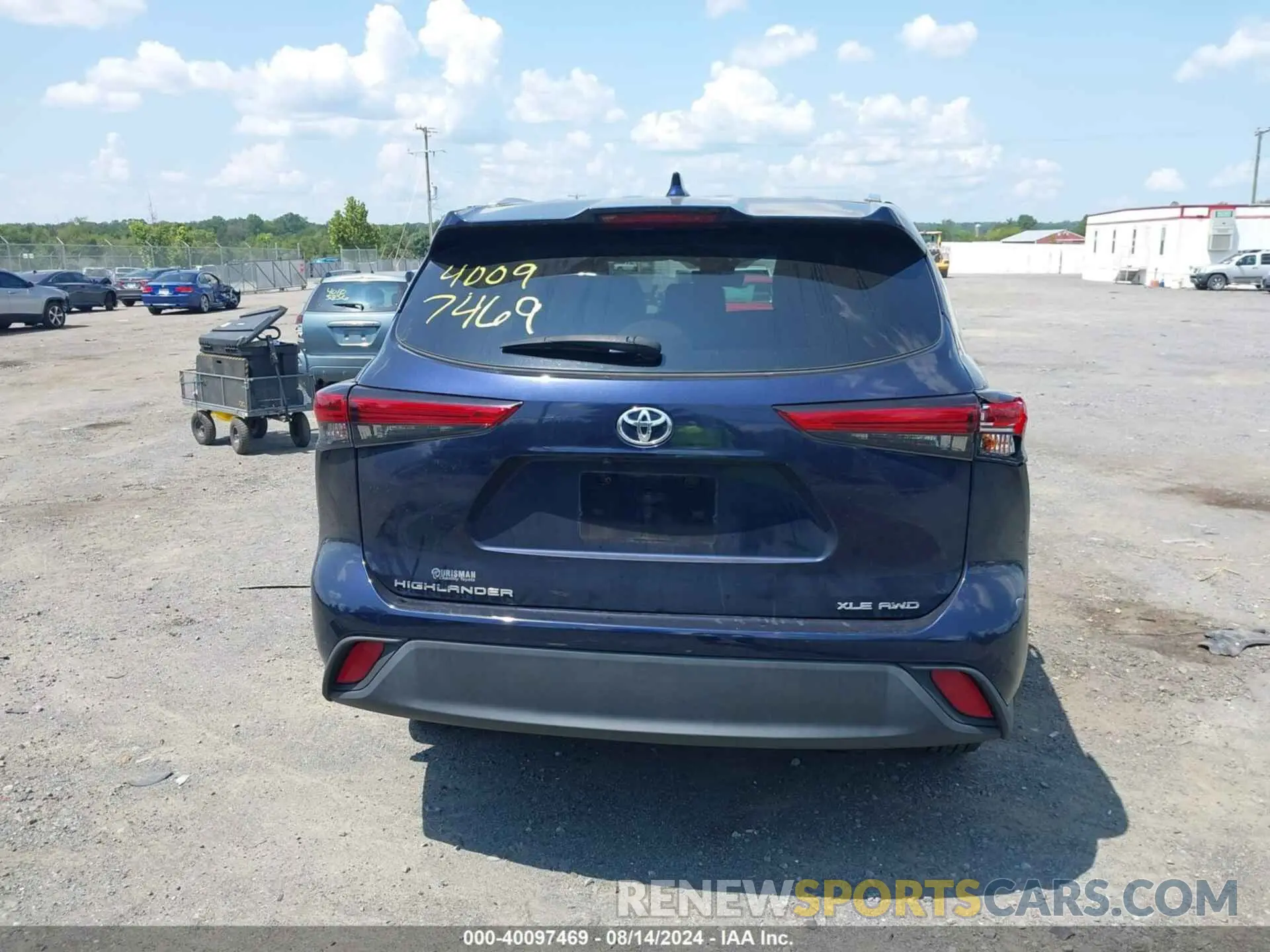 16 Photograph of a damaged car 5TDGZRBH4MS555211 TOYOTA HIGHLANDER 2021