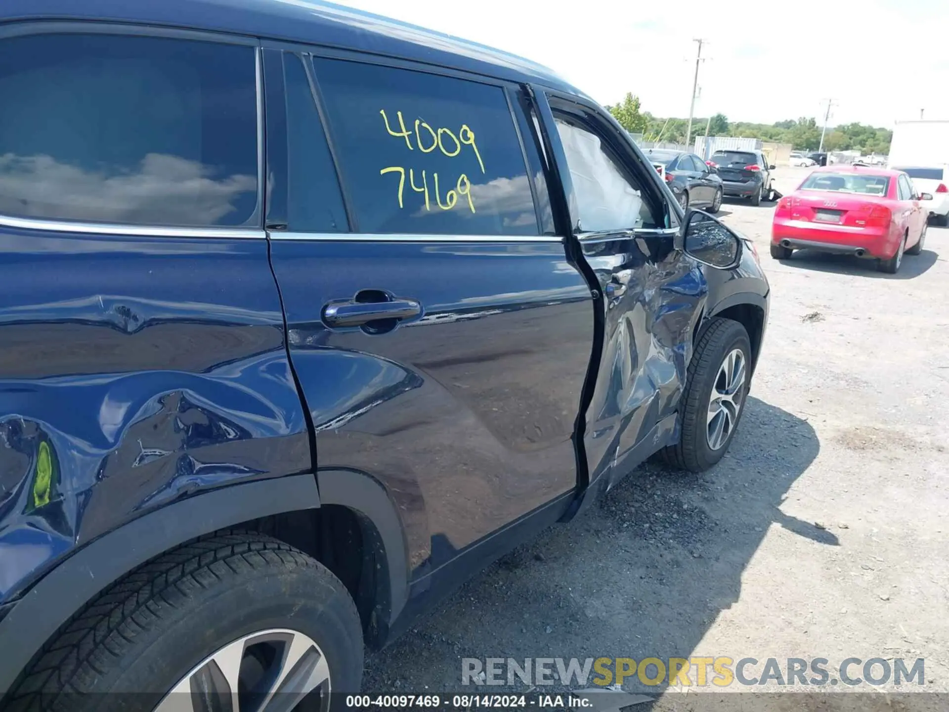 6 Photograph of a damaged car 5TDGZRBH4MS555211 TOYOTA HIGHLANDER 2021