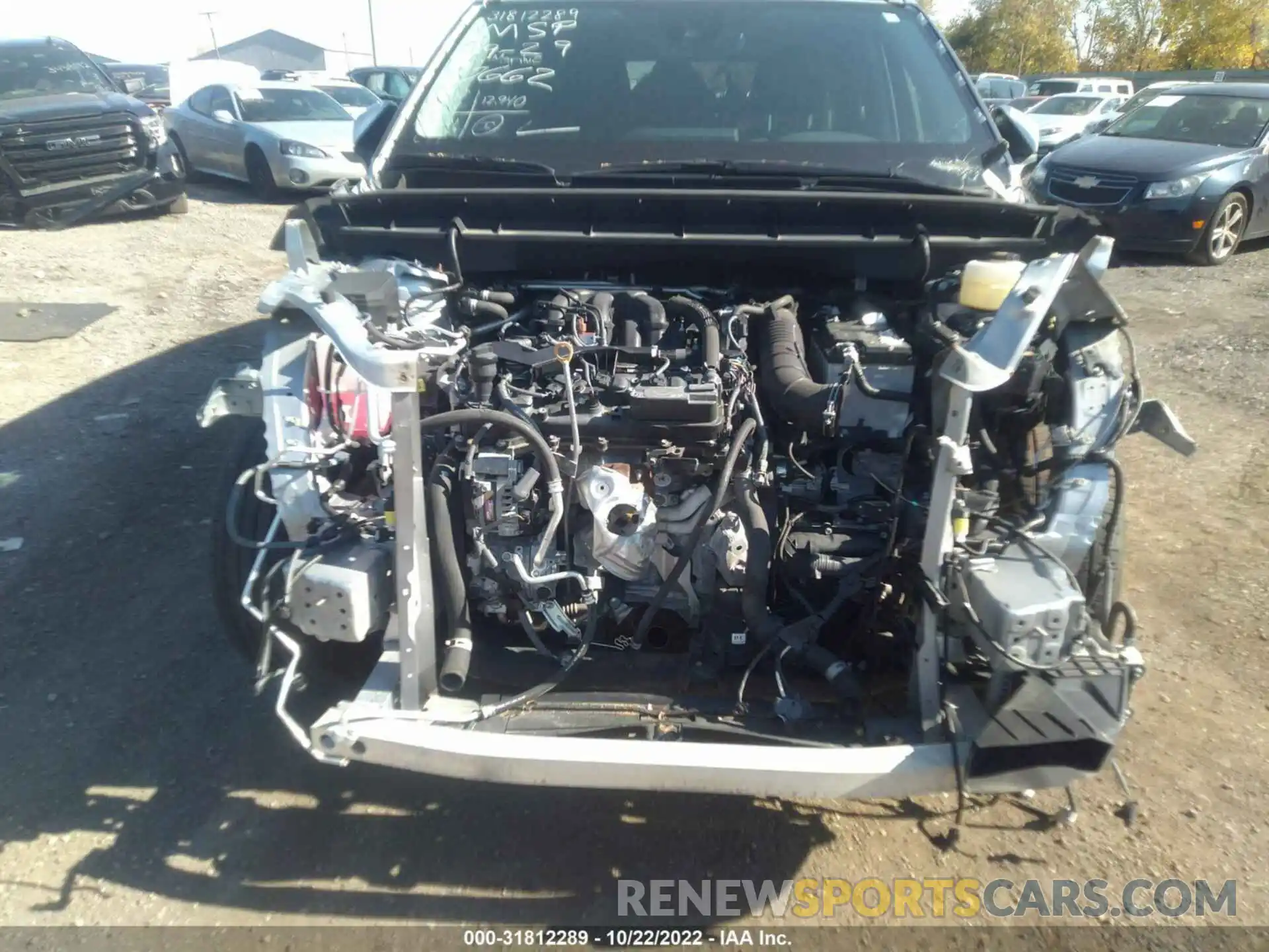 6 Photograph of a damaged car 5TDGZRBH5MS060662 TOYOTA HIGHLANDER 2021