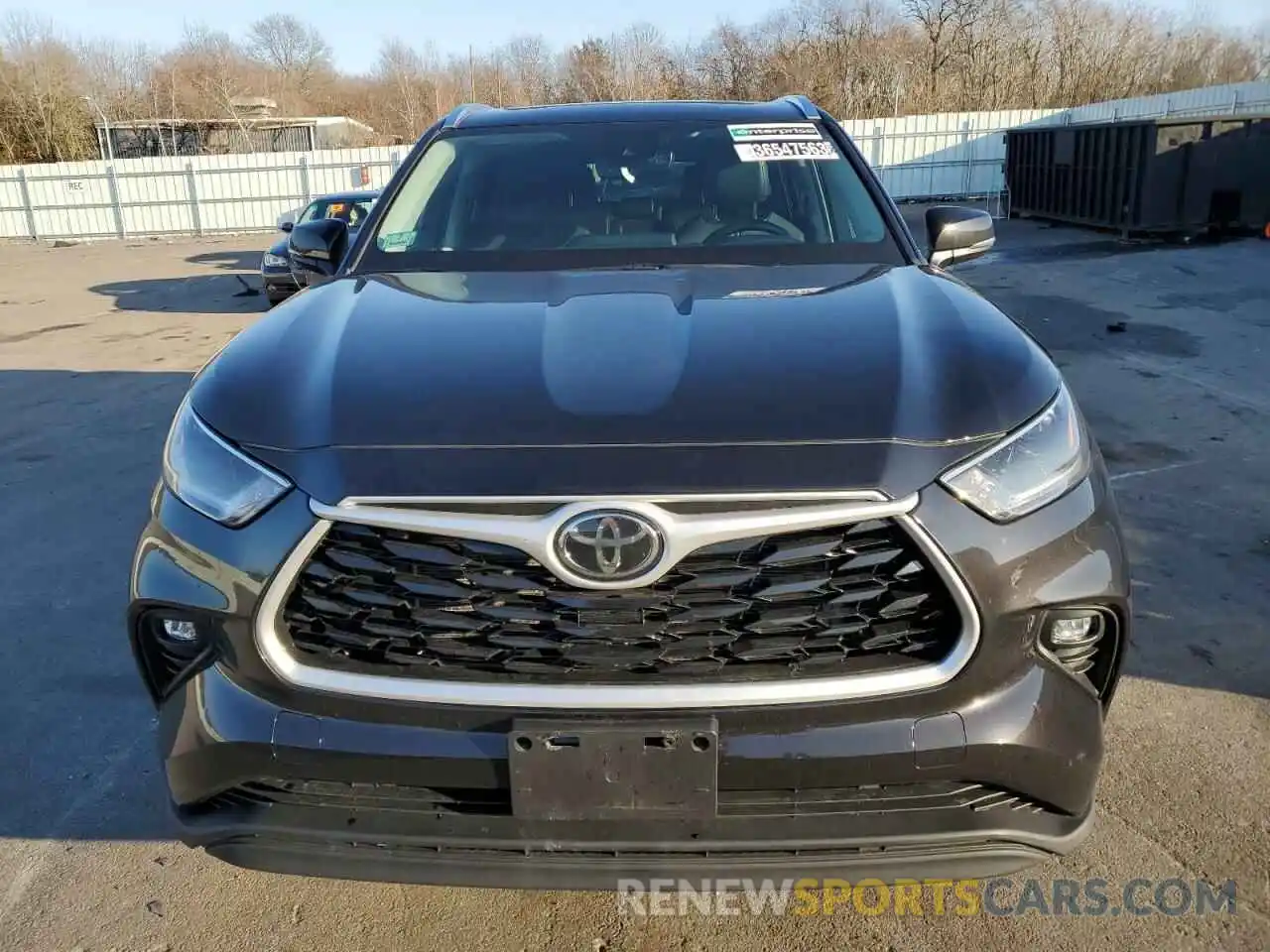 5 Photograph of a damaged car 5TDGZRBH5MS138857 TOYOTA HIGHLANDER 2021