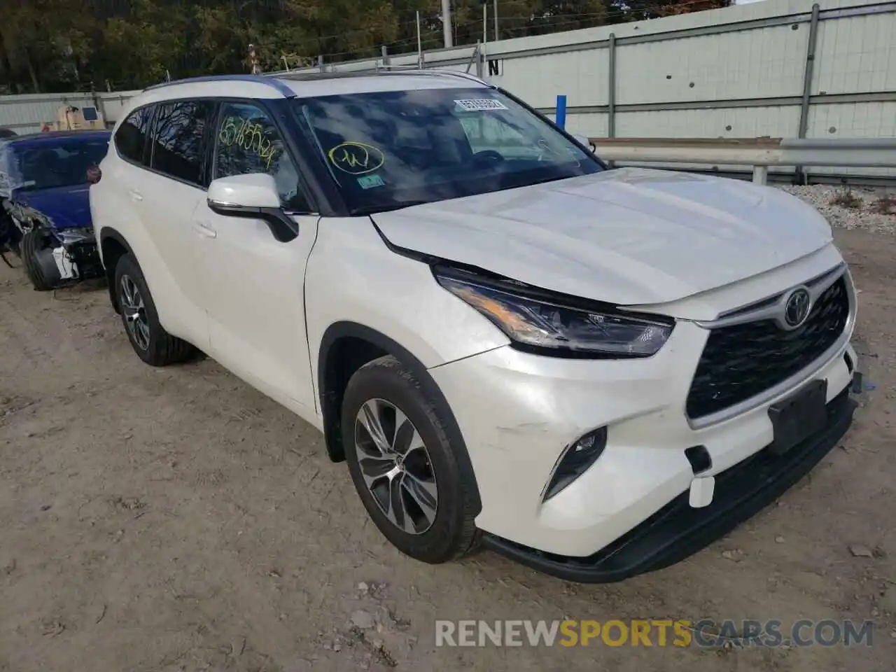 9 Photograph of a damaged car 5TDGZRBH5MS532553 TOYOTA HIGHLANDER 2021