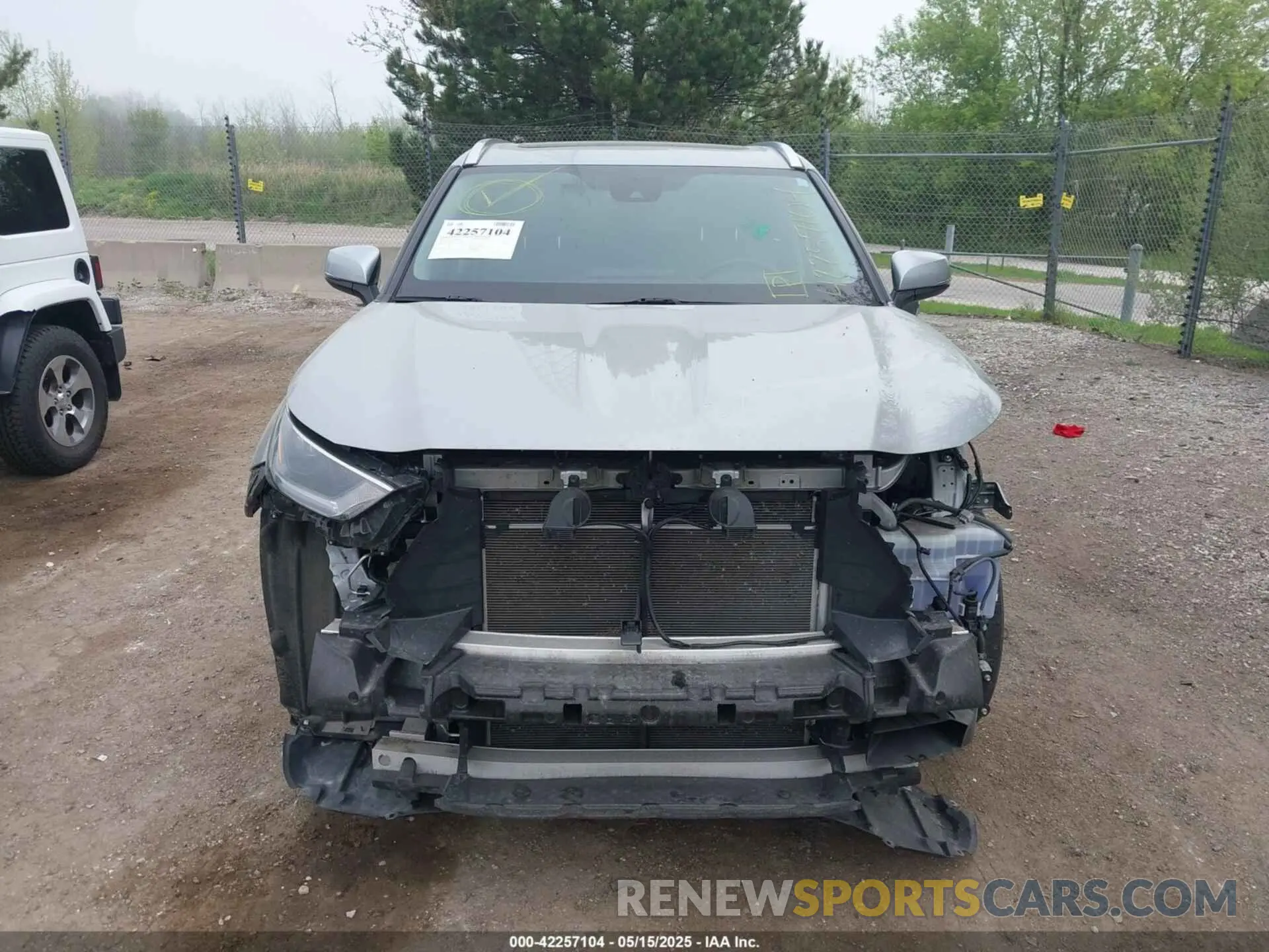 13 Photograph of a damaged car 5TDGZRBH5MS538188 TOYOTA HIGHLANDER 2021