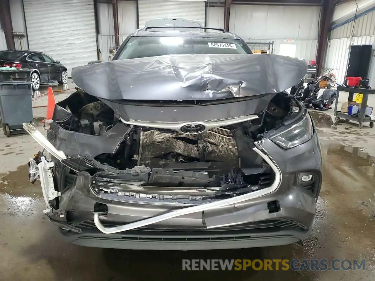 5 Photograph of a damaged car 5TDGZRBH5MS555752 TOYOTA HIGHLANDER 2021