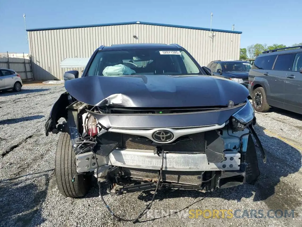5 Photograph of a damaged car 5TDGZRBH6MS146742 TOYOTA HIGHLANDER 2021