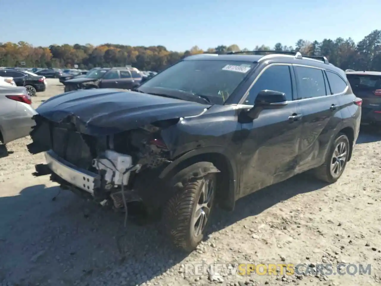 9 Photograph of a damaged car 5TDGZRBH6MS559289 TOYOTA HIGHLANDER 2021