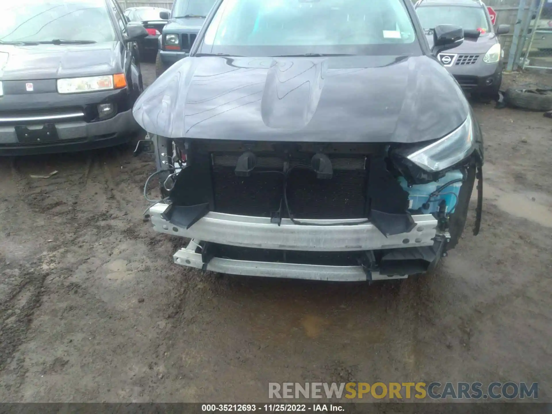 6 Photograph of a damaged car 5TDGZRBH7MS057570 TOYOTA HIGHLANDER 2021