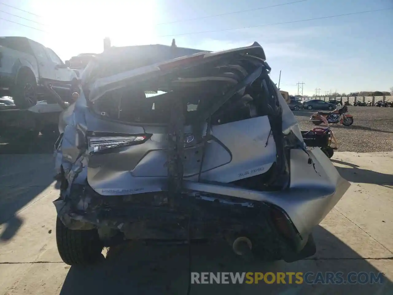 6 Photograph of a damaged car 5TDGZRBH7MS120294 TOYOTA HIGHLANDER 2021